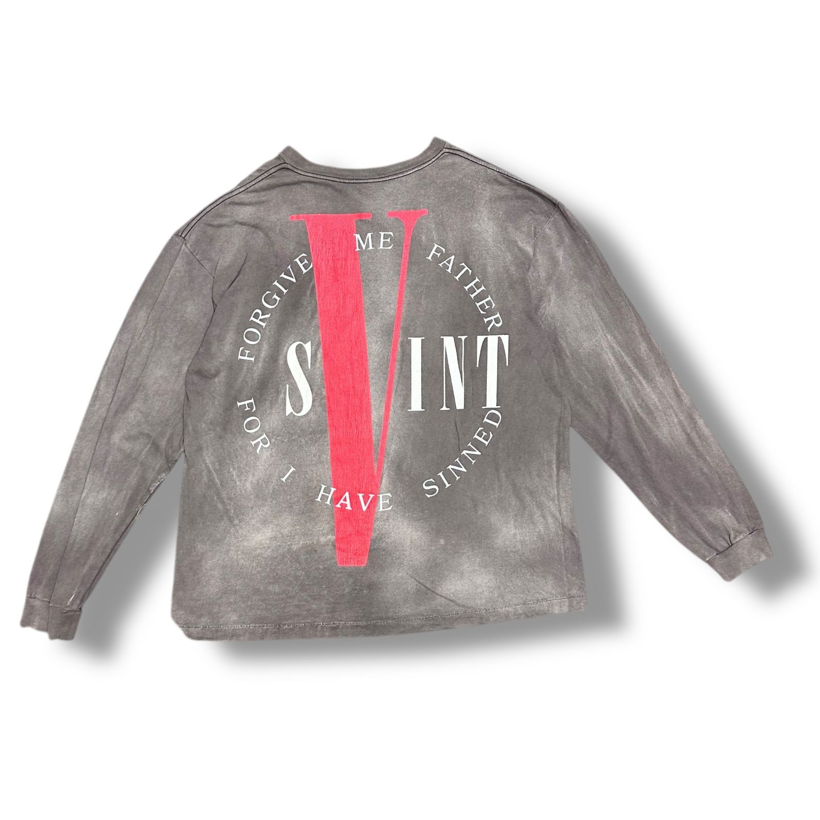 セントマイケル 22AW ×VLONE VL LS TEE SKUL ヴィーロン