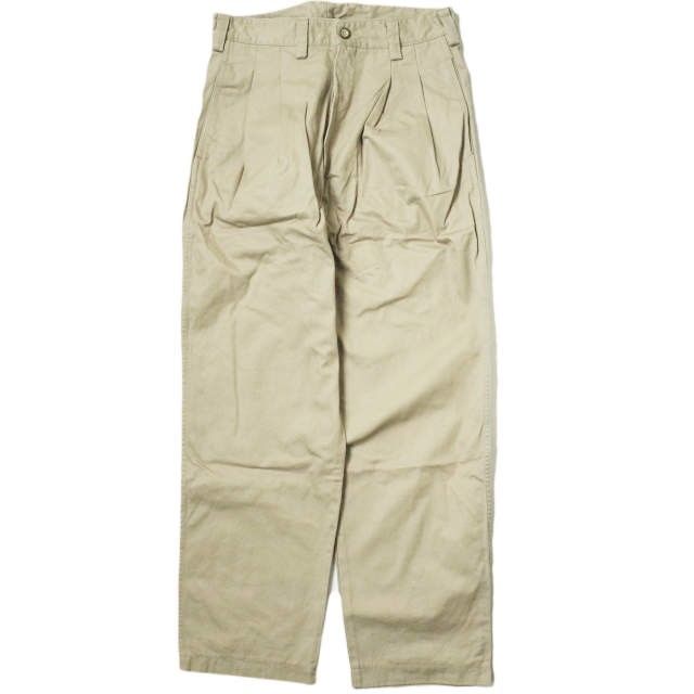 is-ness イズネス 日本製 AH EDITORIAL WIDE CHINO PANTS 長谷川昭雄 2