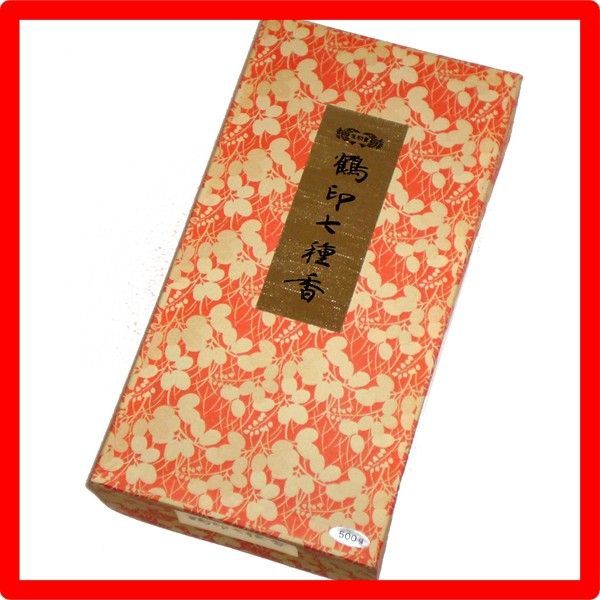 送料無料 玉初堂のお香 鶴印七種香 500g #671