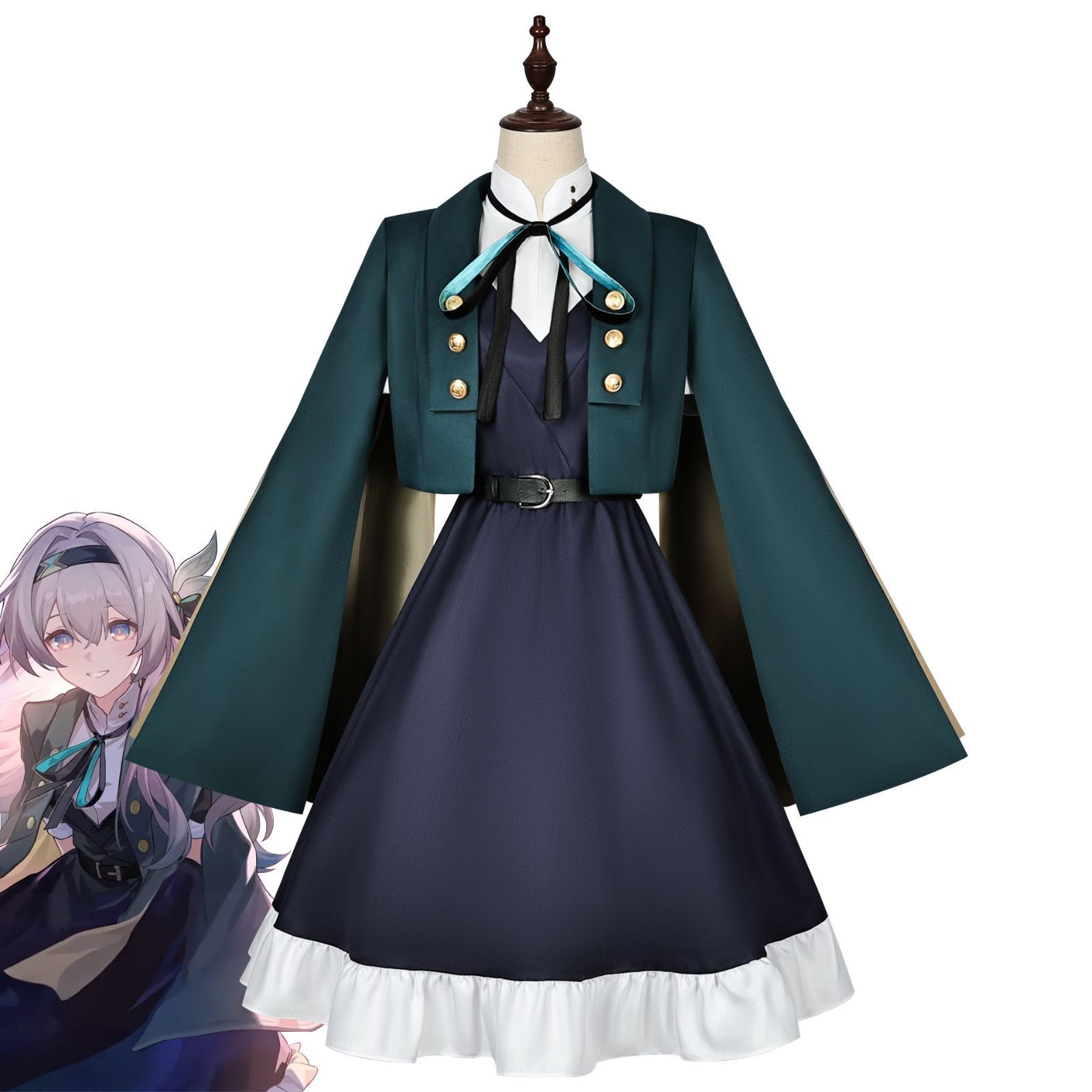 コスプレ服です ホタル 崩壊 スターレイル コスプレ衣装 アニメ風 舞台公演 文化祭 学園祭