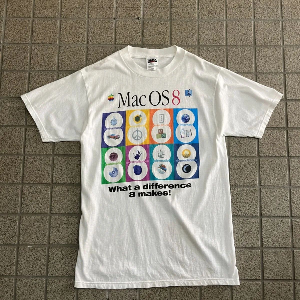 apple Mac OS08 Tシャツ 90s 00s 古着 - メルカリ