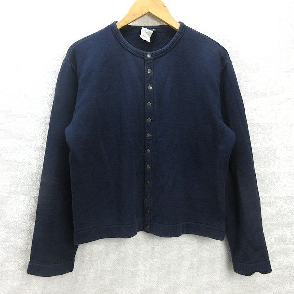 agnès b. homme ネイビー カーディガン M001 CARDIGAN カーディガンプレッション ｜agnès b. HOMME