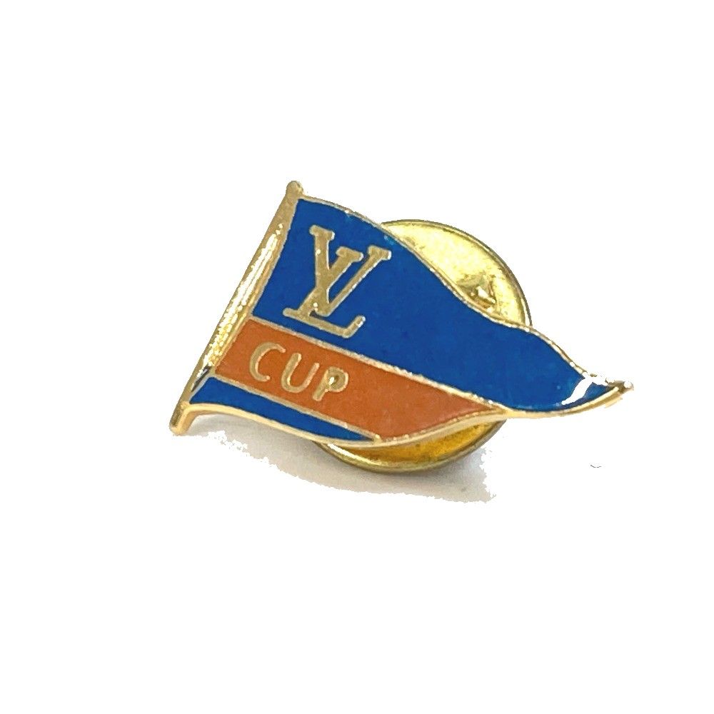 ルイヴィトン 小物 ラペルピン ヴィトンカップ LV ロゴ 非売品 ピンバッジ