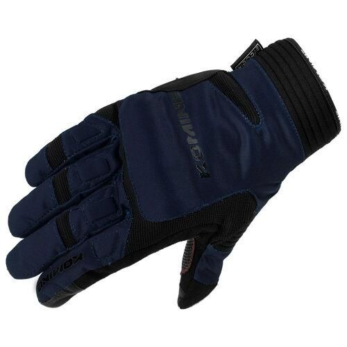 【新品・5営業日で発送】 コミネ バイク用 GK-801 ウインターグローブカルタゴ Midnight Blue 2XL