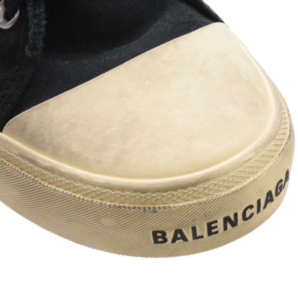 BALENCIAGA (バレンシアガ) デストロイ加工 キャンバス ミュール