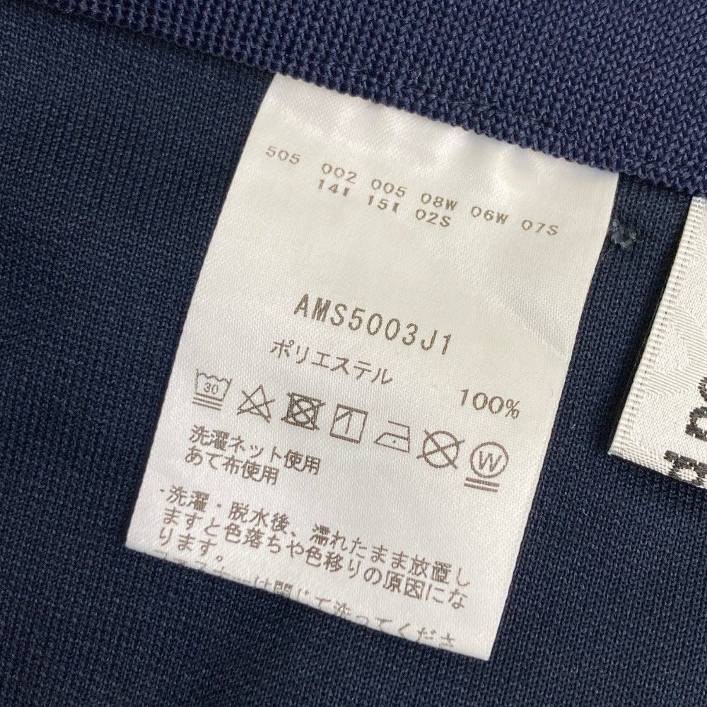サイズ：M AND PER SE アンパスィ  裾ロゴ ロングパンツ  ネイビー系 [240101441693] ゴルフウェア メンズ ストスト サイズ：M AND PER SE アンパスィ 裾ロゴ ロングパンツ ネイビー