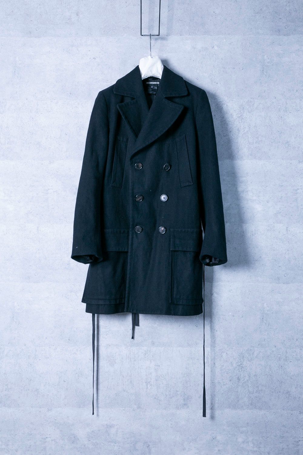 Ann Demeulemeester アン ドゥムルメステール ウールコート - メルカリ