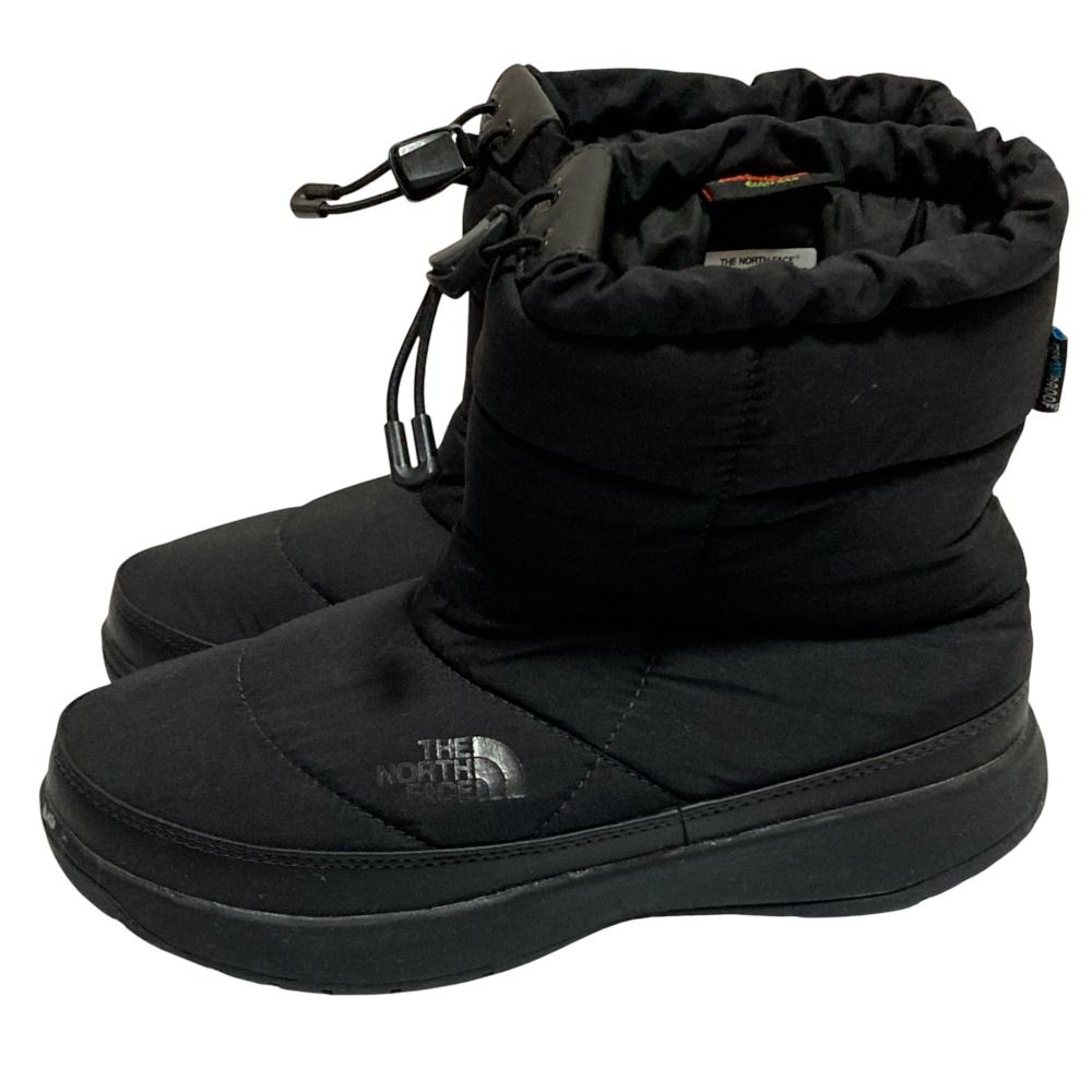  THE NORTH FACE ノースフェイス ヌプシブーティー サイズUK 5 24 cm ブラック レディース 古着 ブーティ ブーツ