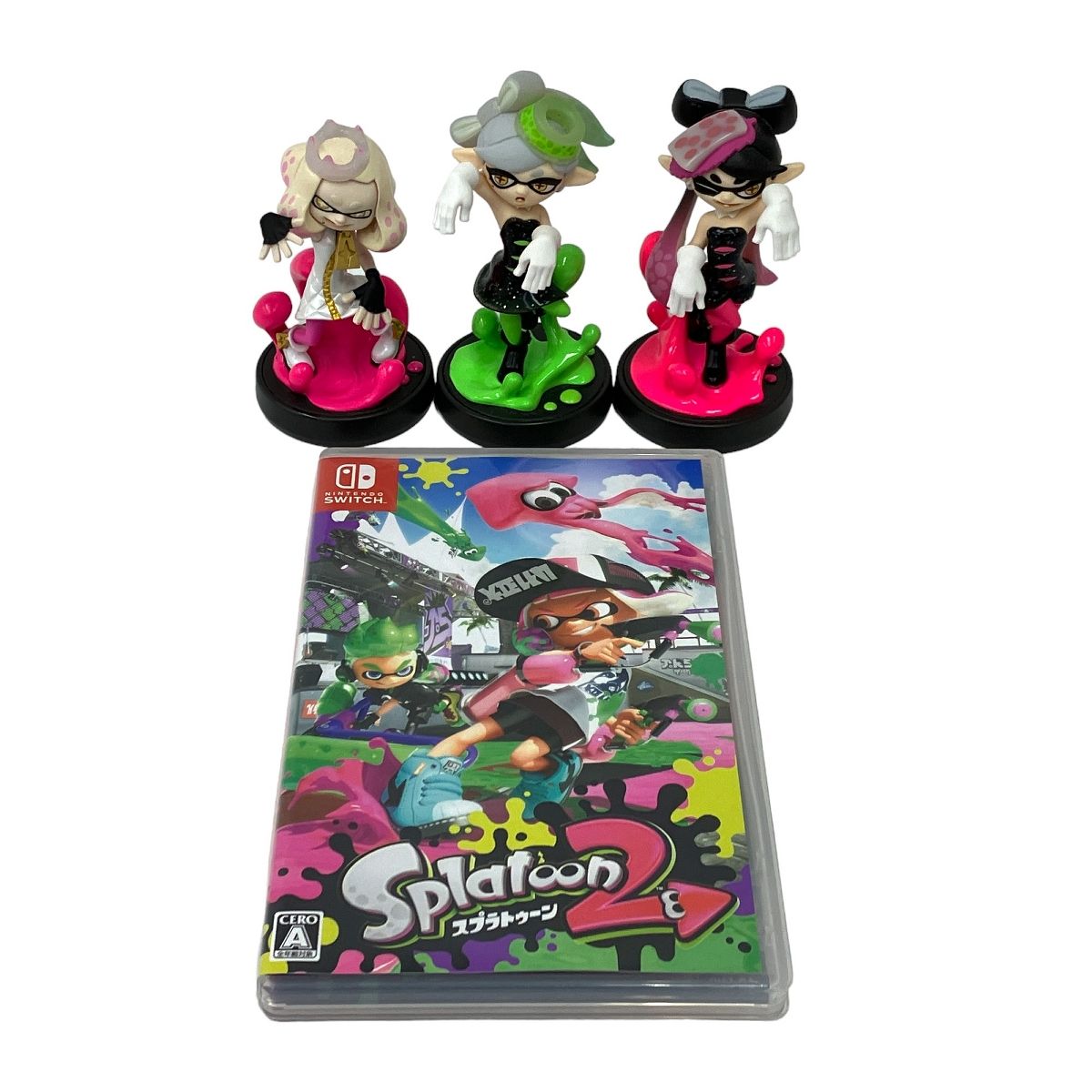 任天堂 スプラトゥーン2 ソフト アオリ ホタル ヒメ amiibo アミーボ 3 