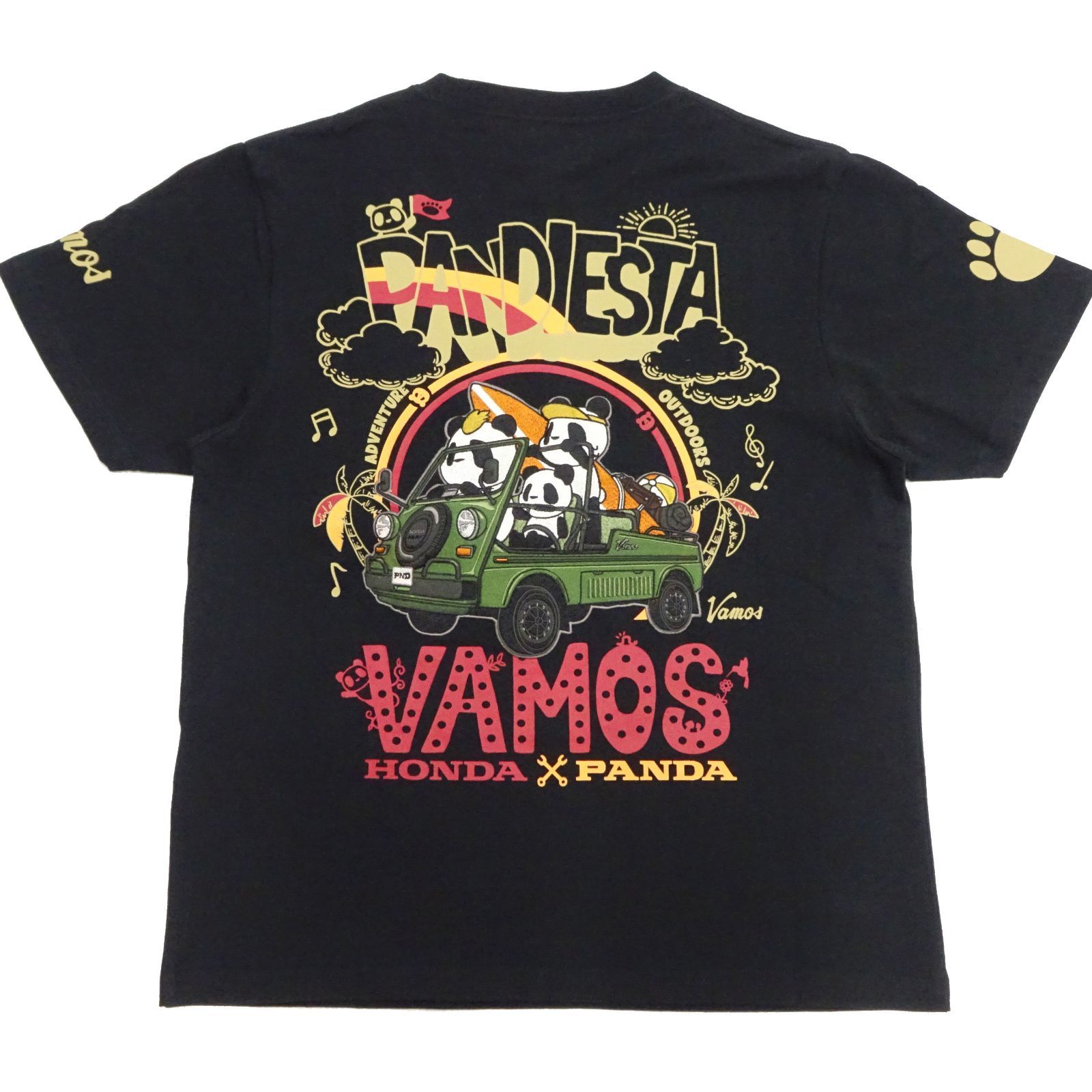 パンディエスタ HONDA VAMOS 半袖Tシャツ 554501 コラボ 刺繍T