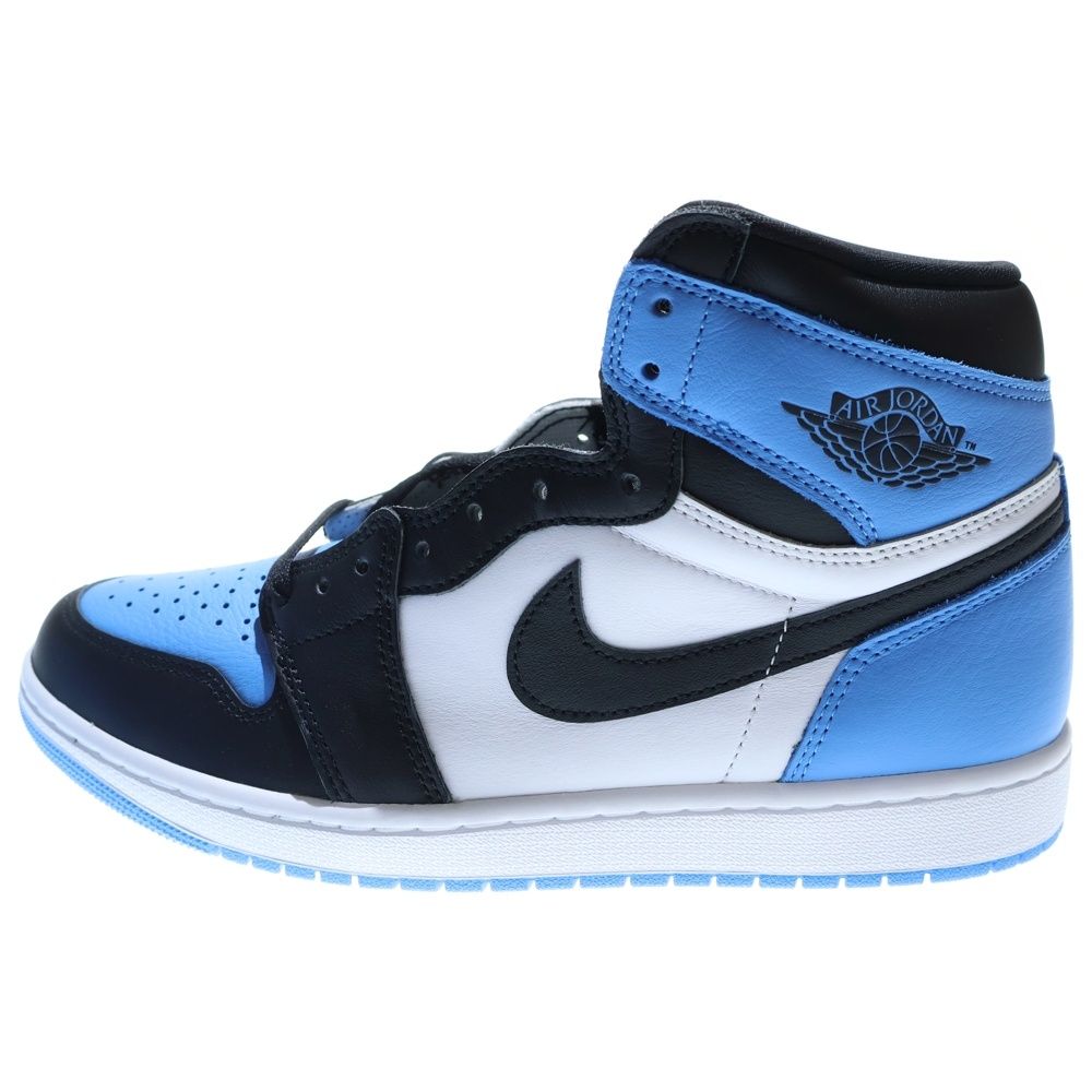 NIKE (ナイキ) AIR JORDAN 節約 1 RETRO HI OG UNIVERSITY BLUE