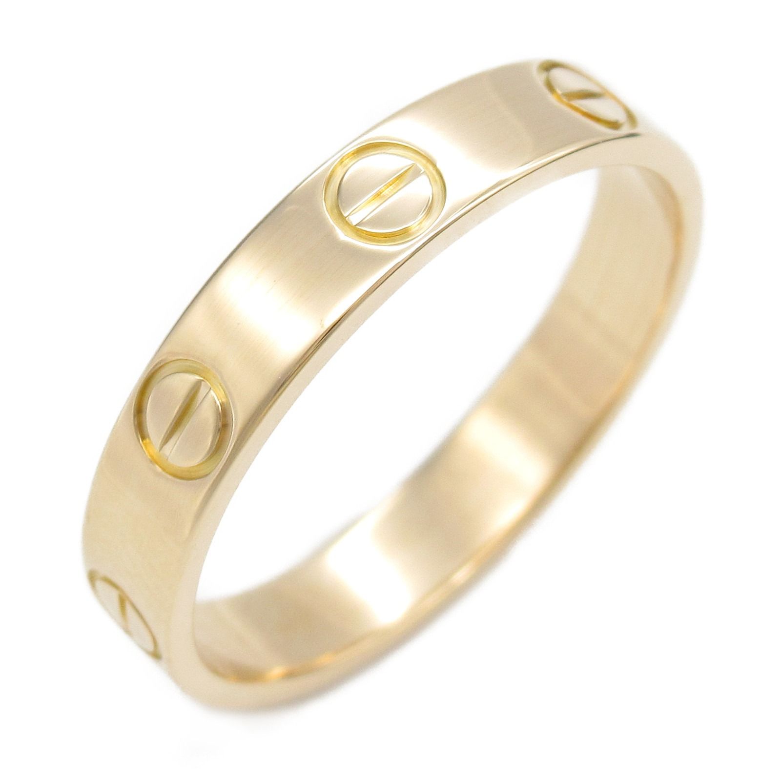 カルティエ CARTIER リング・指輪 ミニラブリング K18PG(ピンク カルティエ CARTIER リング・指輪 ミニラブリング K18PG(ピンク