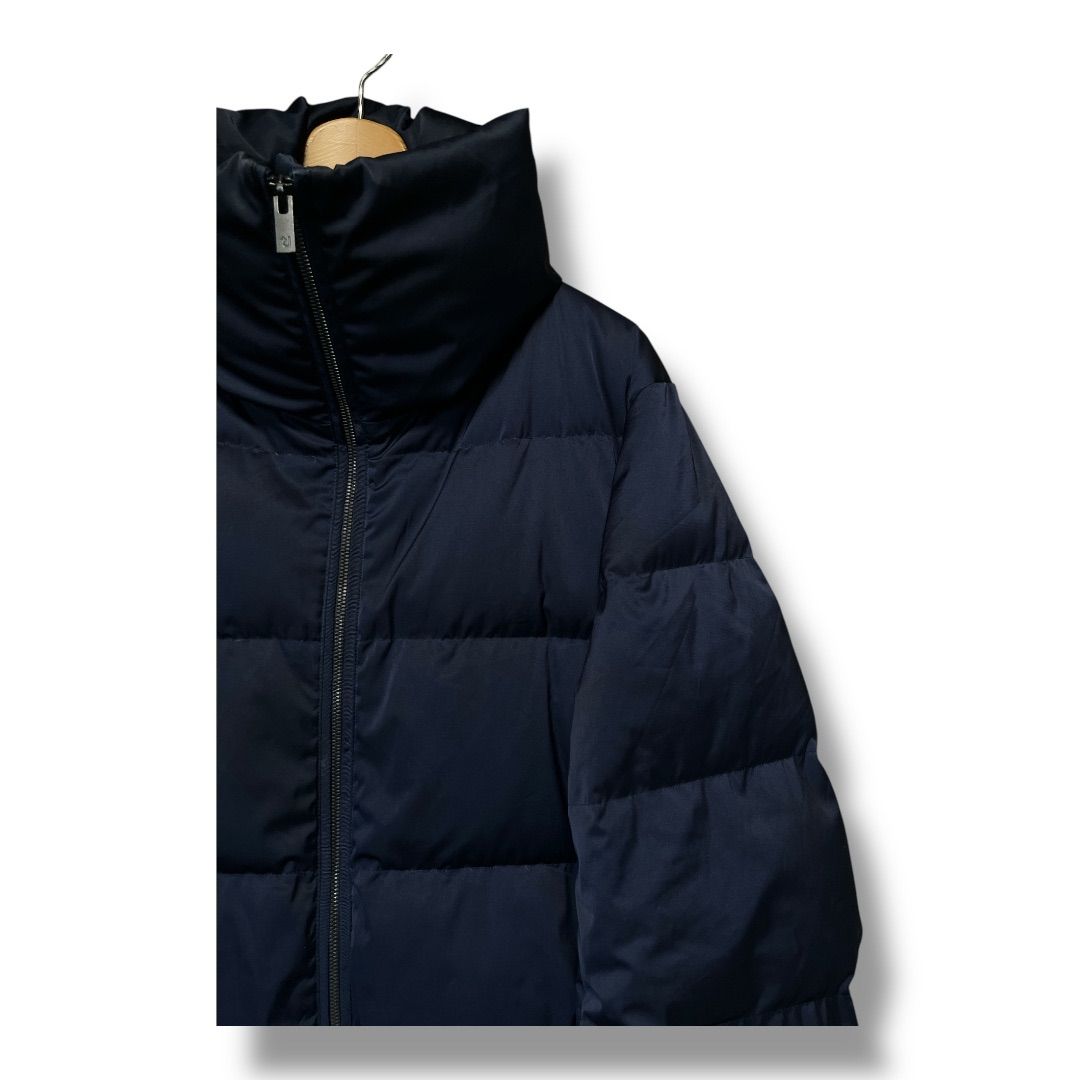 UNIQLO +J ジルサンダー ダウンボリュームベスト ネイビー M ユニクロ公式 | ダウンボリュームベスト