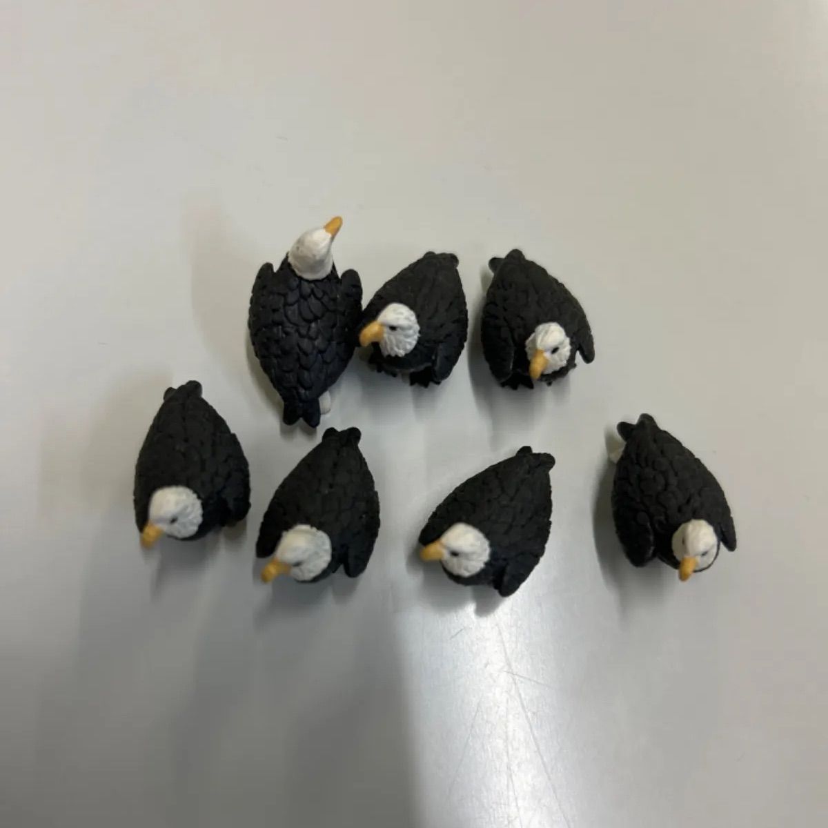 サファリ社ミニフィギュア 346122 ハクトウワシ 12個セット i8my1cf サファリ ハクトウワシ ミニ フィギュア 12個セット 346122