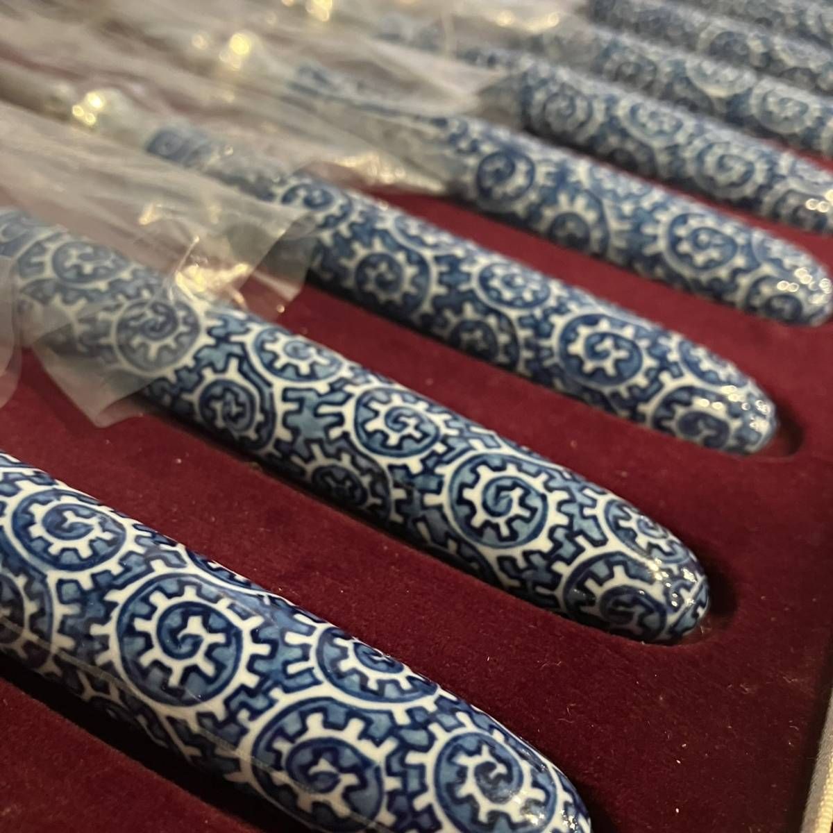 KIYA 木屋 館林源右衛門 ステーキナイフ・フォークセット 木屋特製箱  