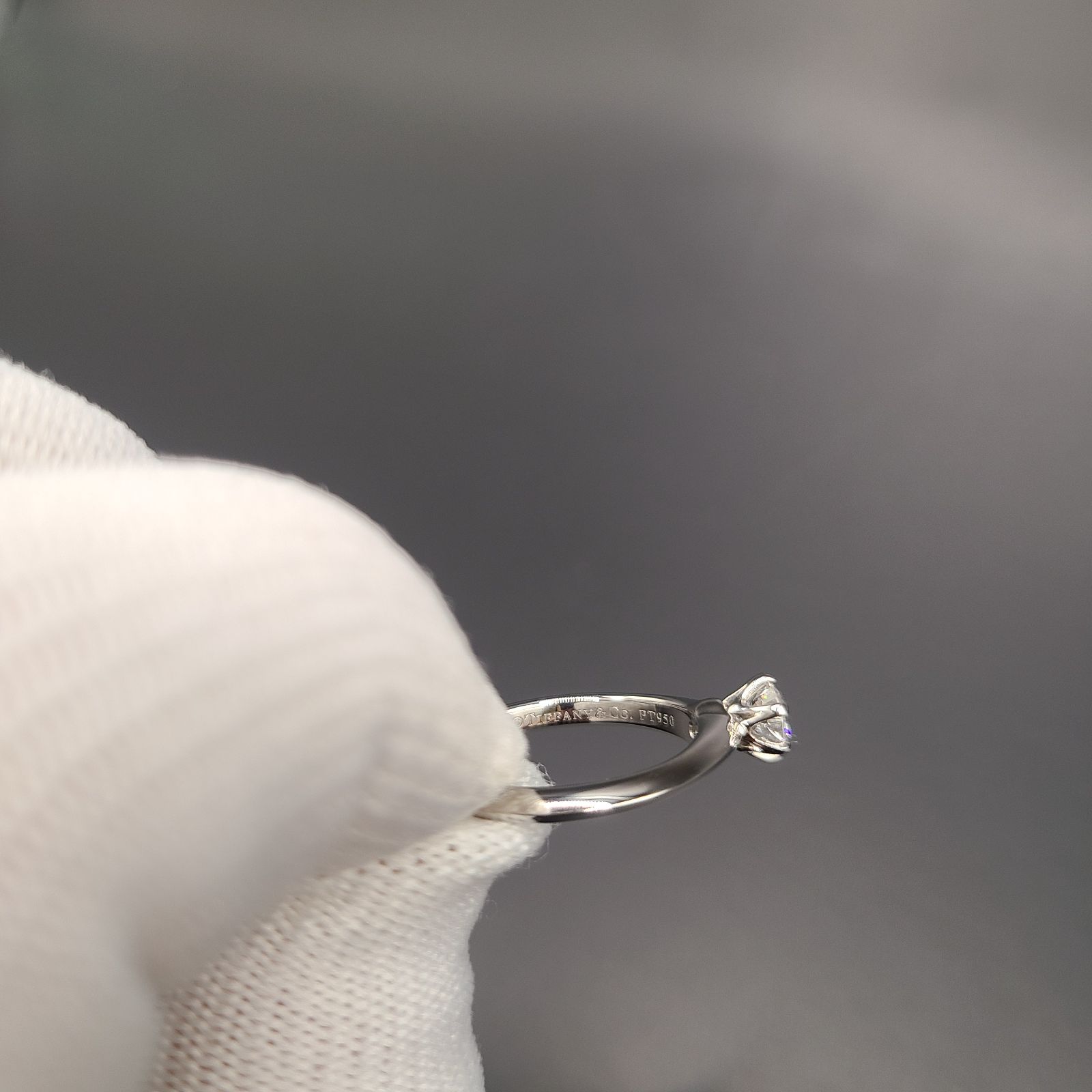 ☆美品☆Tiffany& Co. ティファニー☆ダイヤリング 婚約指輪☆0.40ct 