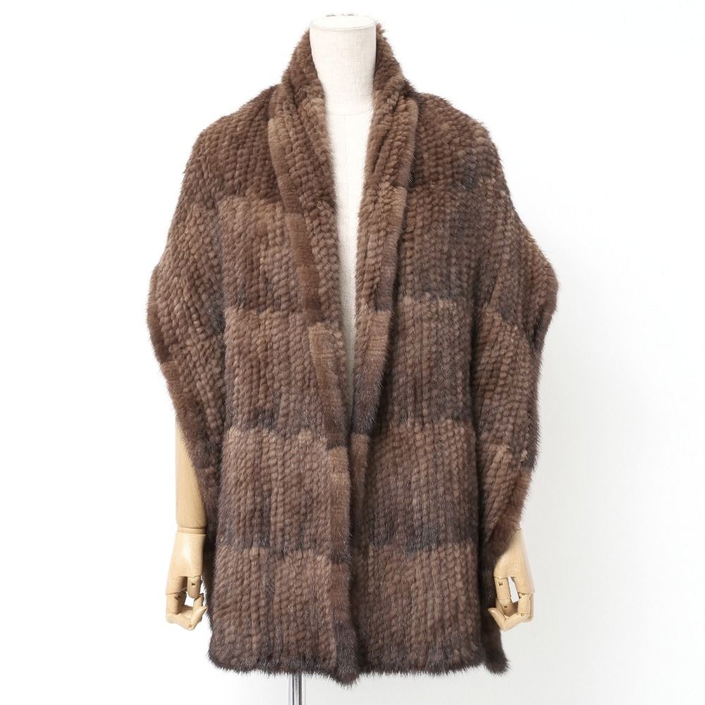 カナダミンク　ミンクショール　ストール Maple Queen Furs ミンクストール カナダ製 美品 タグ付