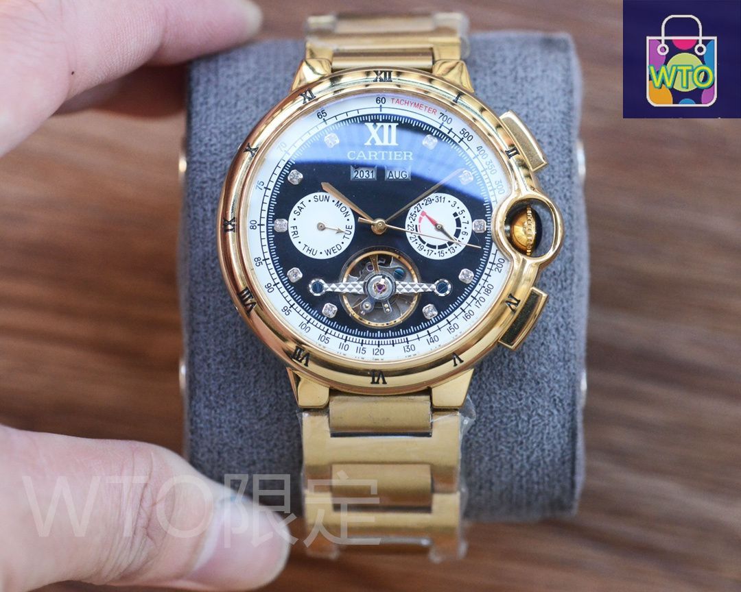 今日WTO】CARTIER カルティエ マルチファンクションスチール