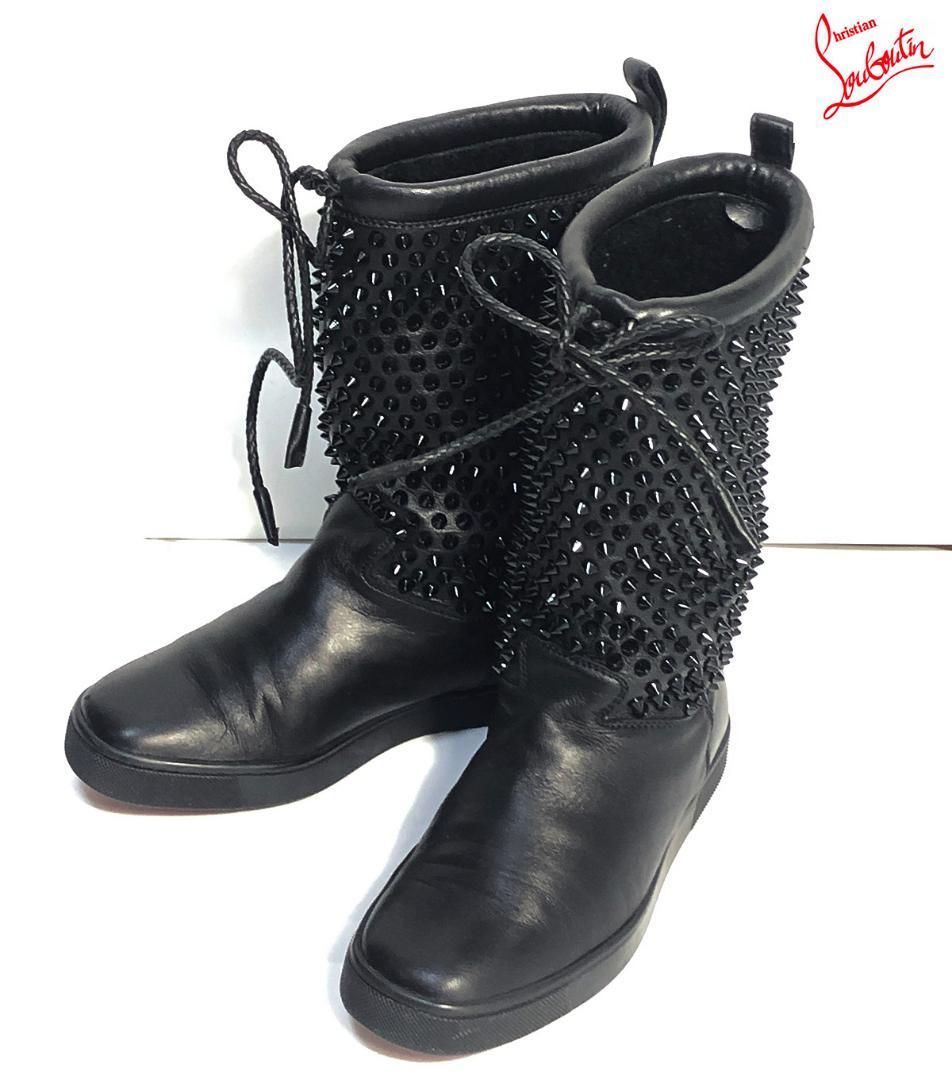 希少/即完/良品□Christian Louboutin クリスチャンルブタン スパイク