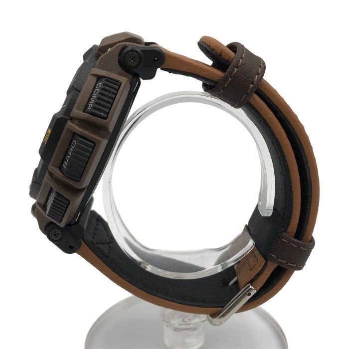 CASIO カシオ PRO TREK 腕時計 メンズ タフソーラー 電波 デジタル 登山 アウトドア コンパス コヨーテブラウン/ブラック PRG-340L-5JF 中古 T1 CASIO カシオ PRO TREK 腕時計 メンズ タフソーラー 電波 デジタル