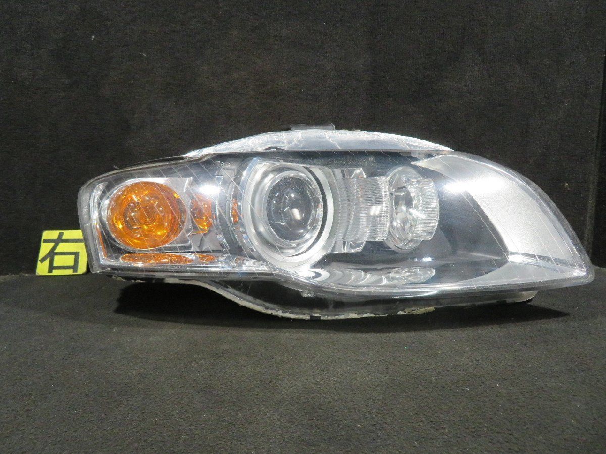 8EBWEF アウディ A4 ヘッド ライト 右 HID 純正 /No，9995