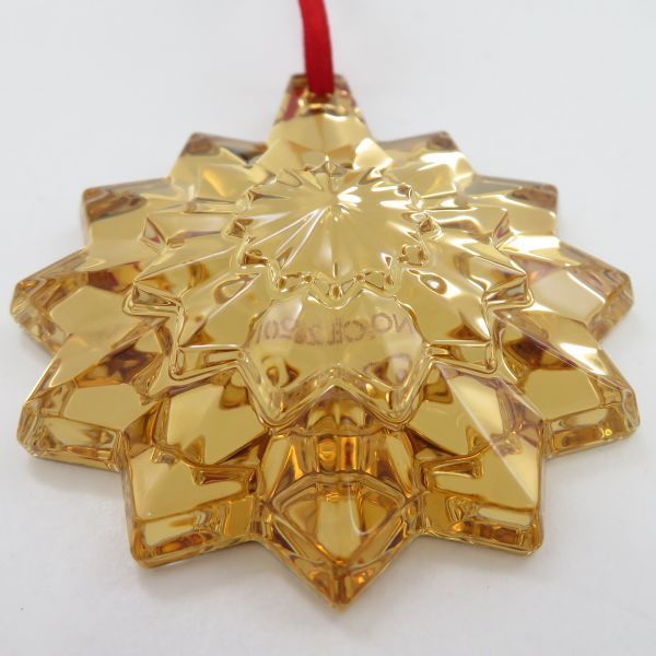 バカラ オーナメント ○ クリスマス コレクション ノエル オブジェ 星