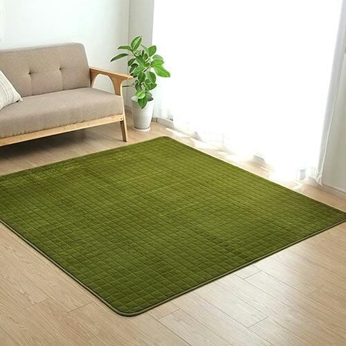 新品・4営業日で発送】イケヒコ ラグ 滑りにくい 暖かい 保温 蓄熱