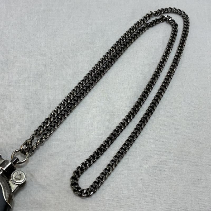 【極美品】ヴィヴィアンウエストウッド　ライター　チェーン　ネックレス　ブラック ヴィヴィアンウエストウッド ブラック ライター ペンダント