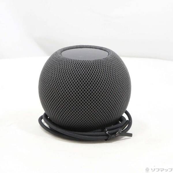 Apple Pod mini スペースグレイ 展示品〕 HomePod 人気 mini スペースグレイ MY5G2J／A【297】 Apple