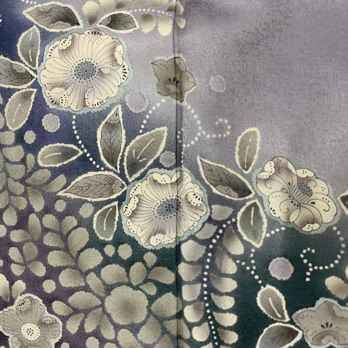 振袖 身丈156cm 裄丈61cm S 袷 草花 流水 金糸 金彩 ピンク 正絹 秀品 中古 付下げ 身丈156cm 裄丈61cm S 袷 辻が花柄 染め分け ぼかし 薄紫 正絹 秀