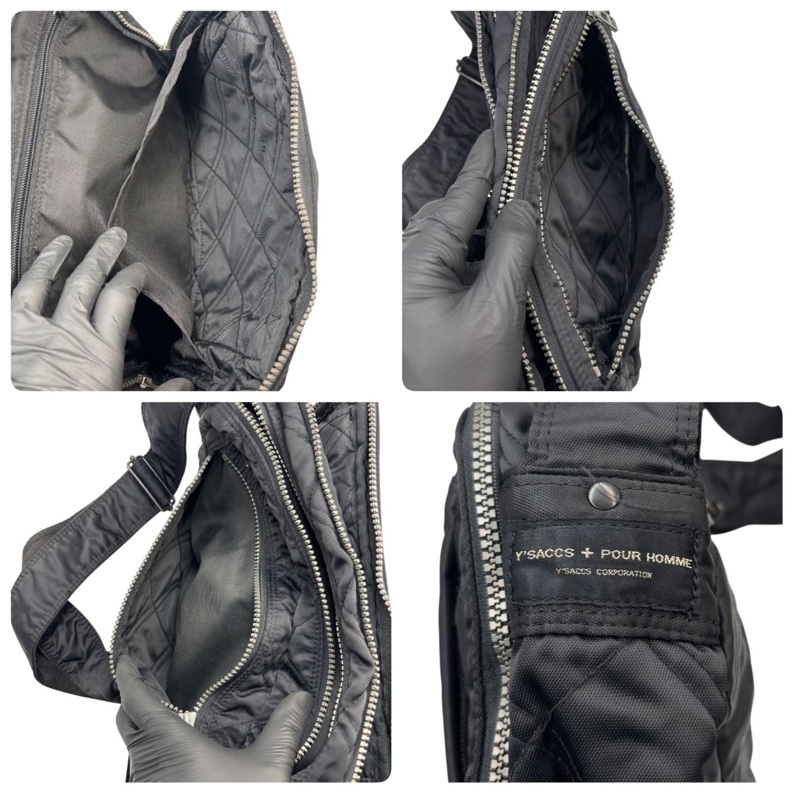 90s ysaccs+pour homme ショルダーバッグ 中古・古着通販】Y'SACCS+POUR HOMME (イザックプールオム