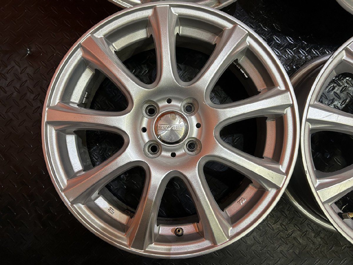 DUNLOP DUFACT デュファクト 16インチ 6.5J +48 5穴 PCD100 86 BRZ 