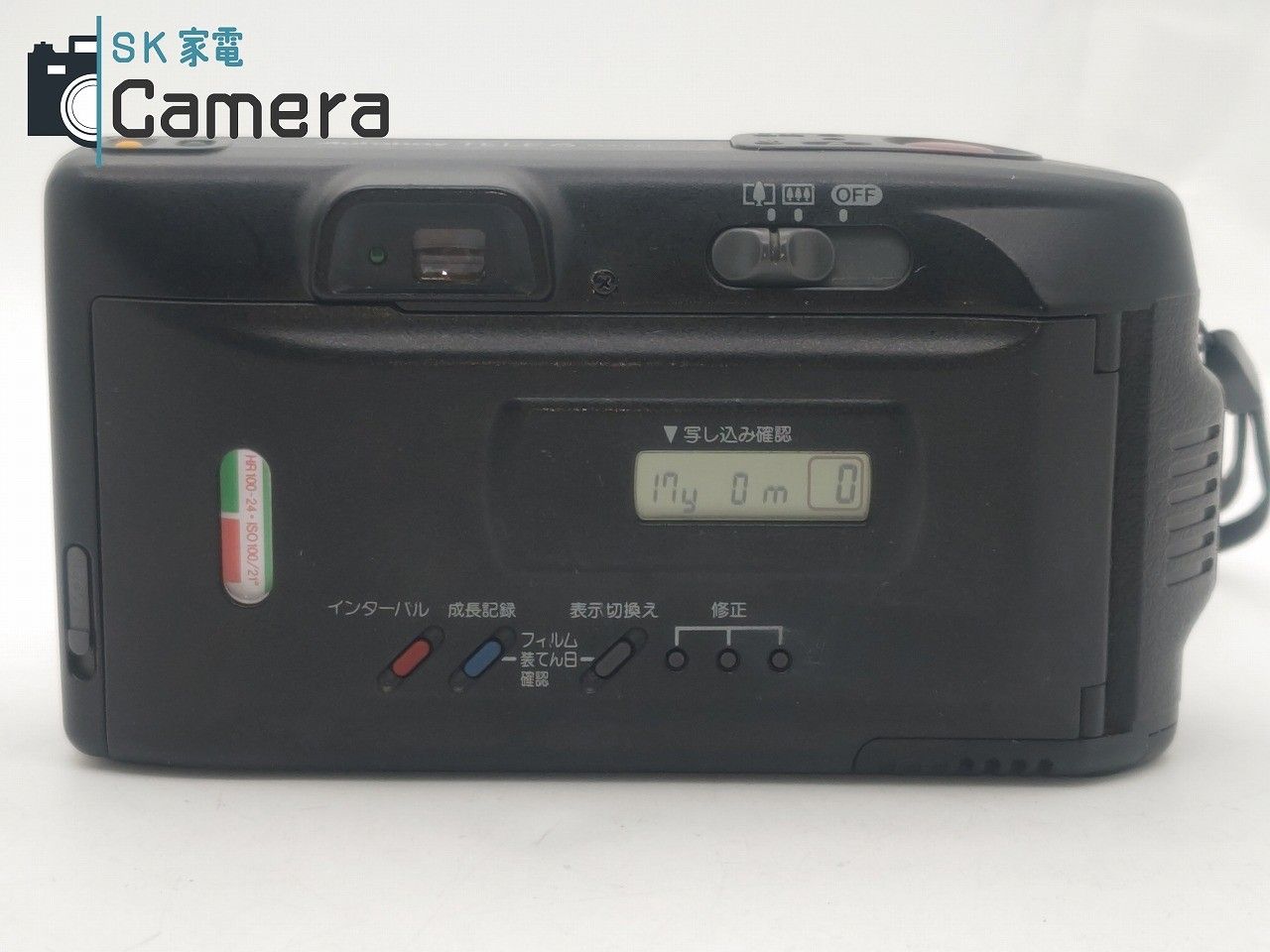 ★動作品★【A1286】Canon Autoboy TELE6 フィルムカメラ Canon Autoboy TELE6【完動品】ハーフサイズと通常35mm切り替え
