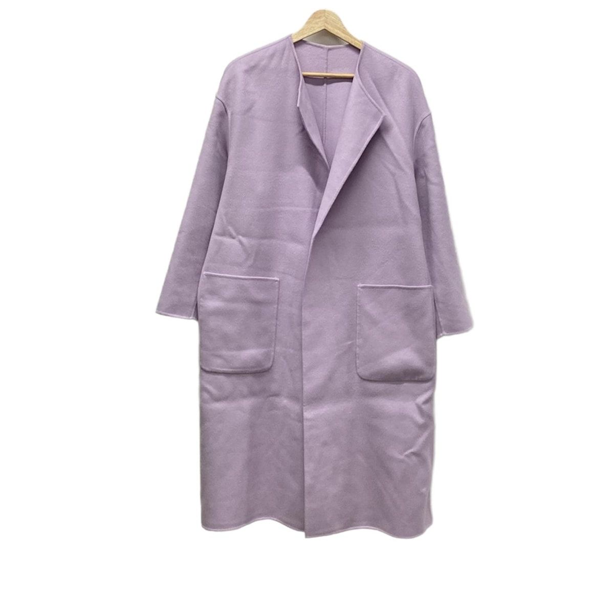 23区 ニジュウサンク コート サイズ38 M レディース - ライトパープル 長袖 秋 冬