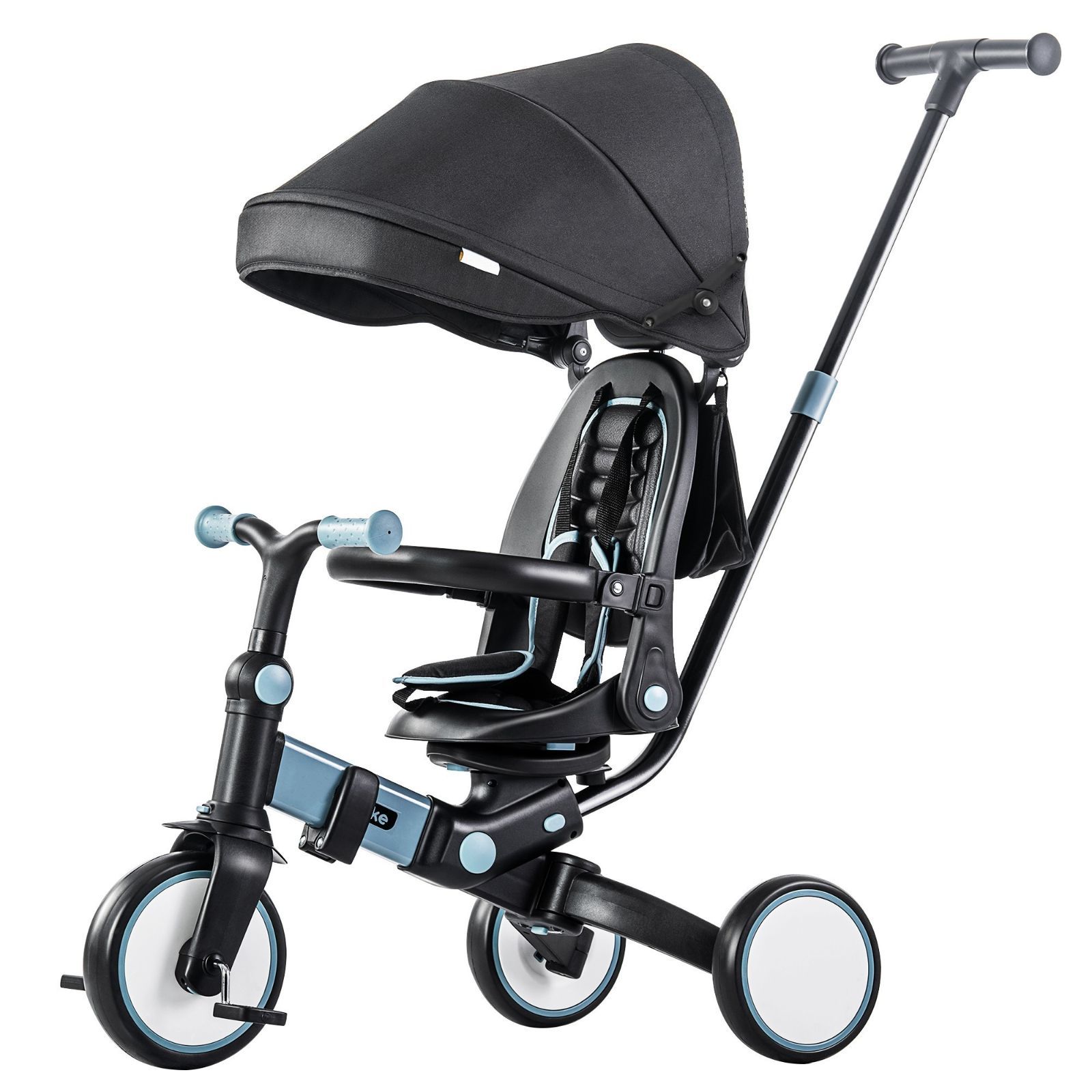 7WAY変形 折りたたみ三輪車｜ランニングバイクに変更 ｜1-3歳用｜プレゼントに最適｜N510P212704B
