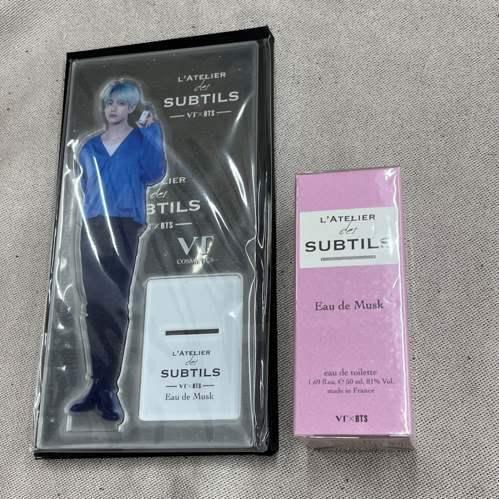 未使用】VT × BTS アクスタ 香水 フルセット L'ATELIER des SUBTILS