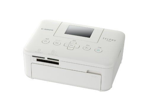 【中古】(非常に良い)旧モデル Canon プリンター SELPHY  CP800WH ホワイト