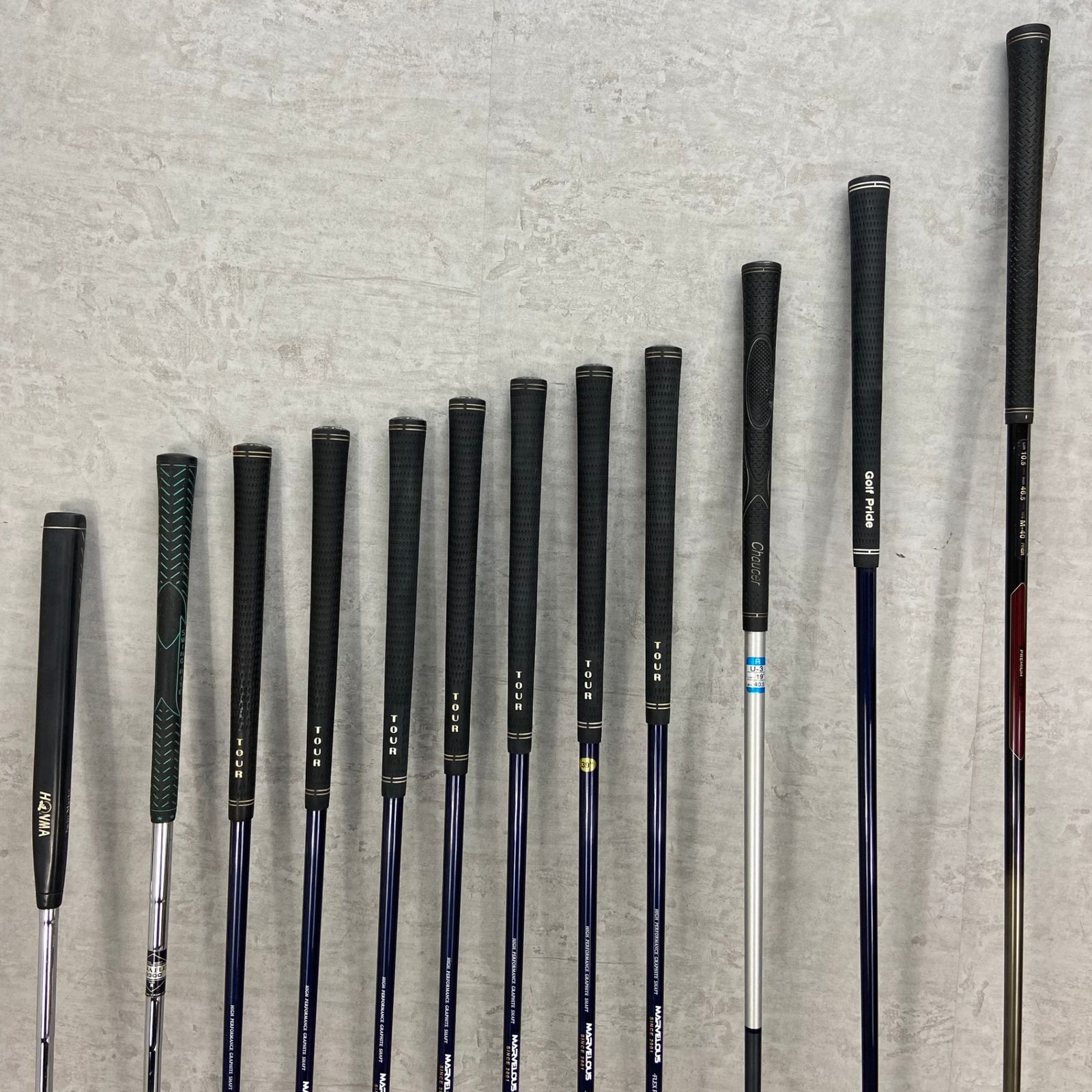 PRGR Kasco メンズゴルフ12本セット 右利き用 キャディバッグ