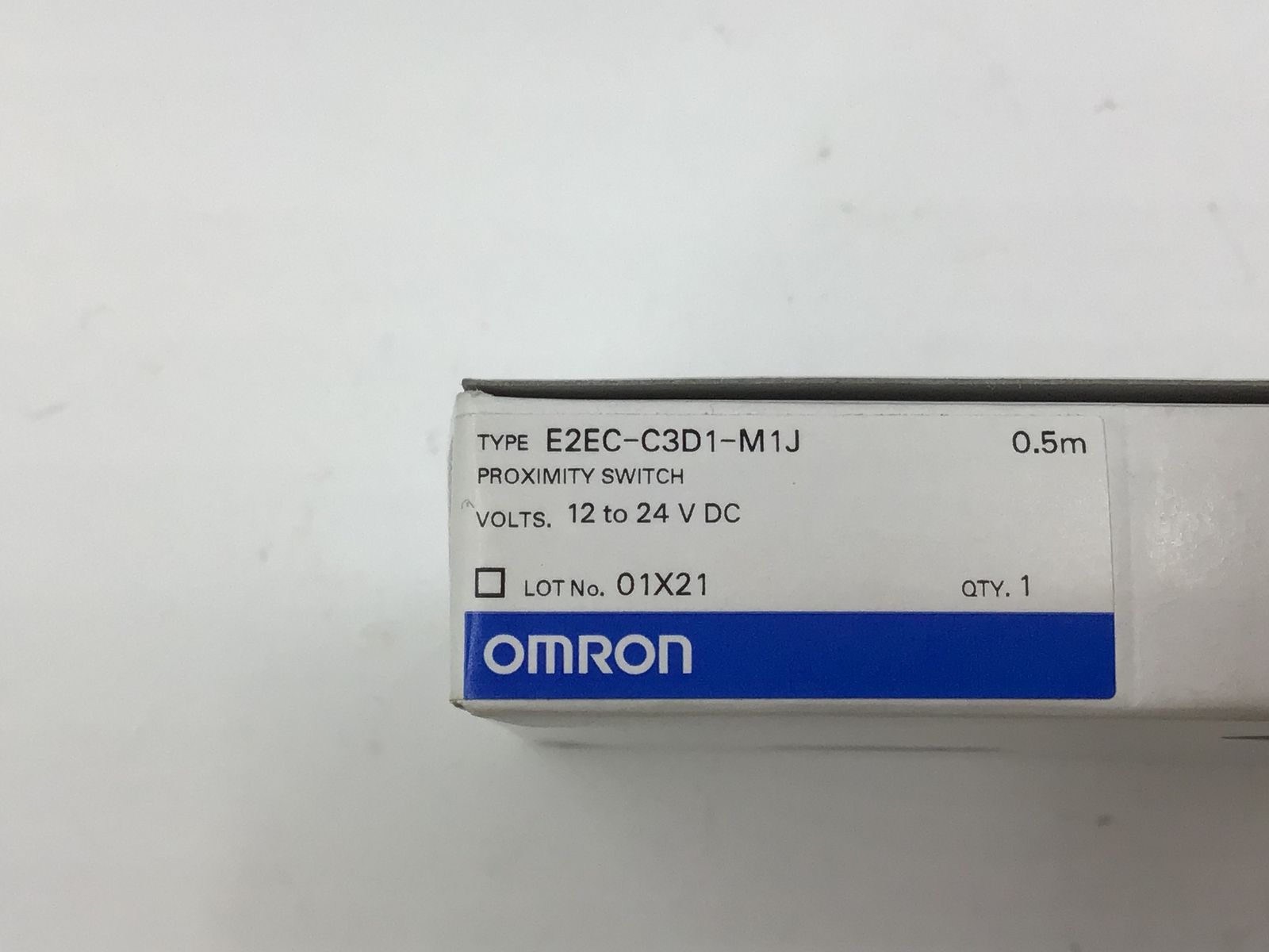 未使用】☆OMRON/オムロン アンプ中継接近センサー E2EC-C3D1-M1J