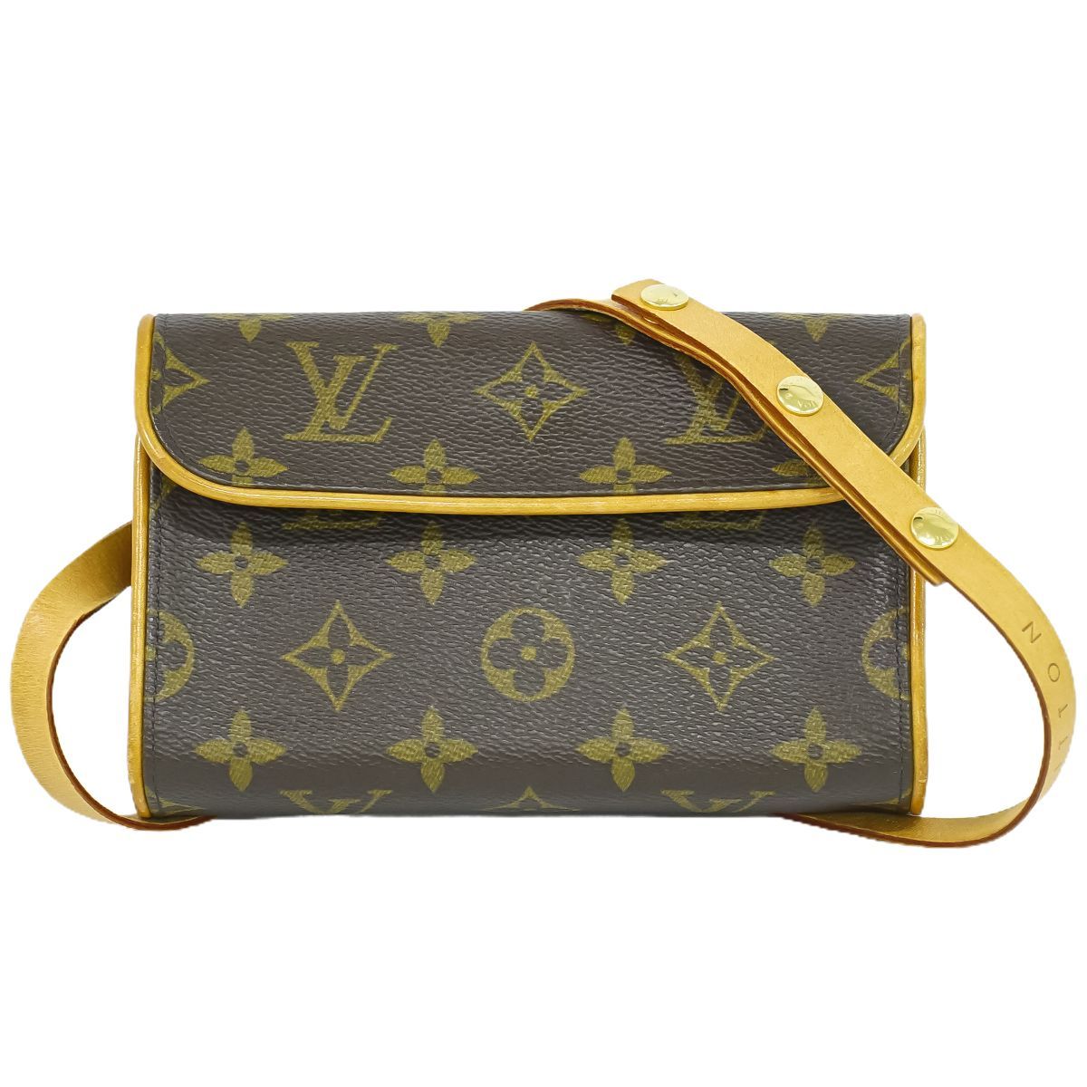 本物 ルイヴィトン LOUIS VUITTON LV ポシェット フロランティーヌ XS モノグラム ウエストポーチ ブラウン M67303 ビトン  バッグ 中古 【フォロー割】 - メルカリ