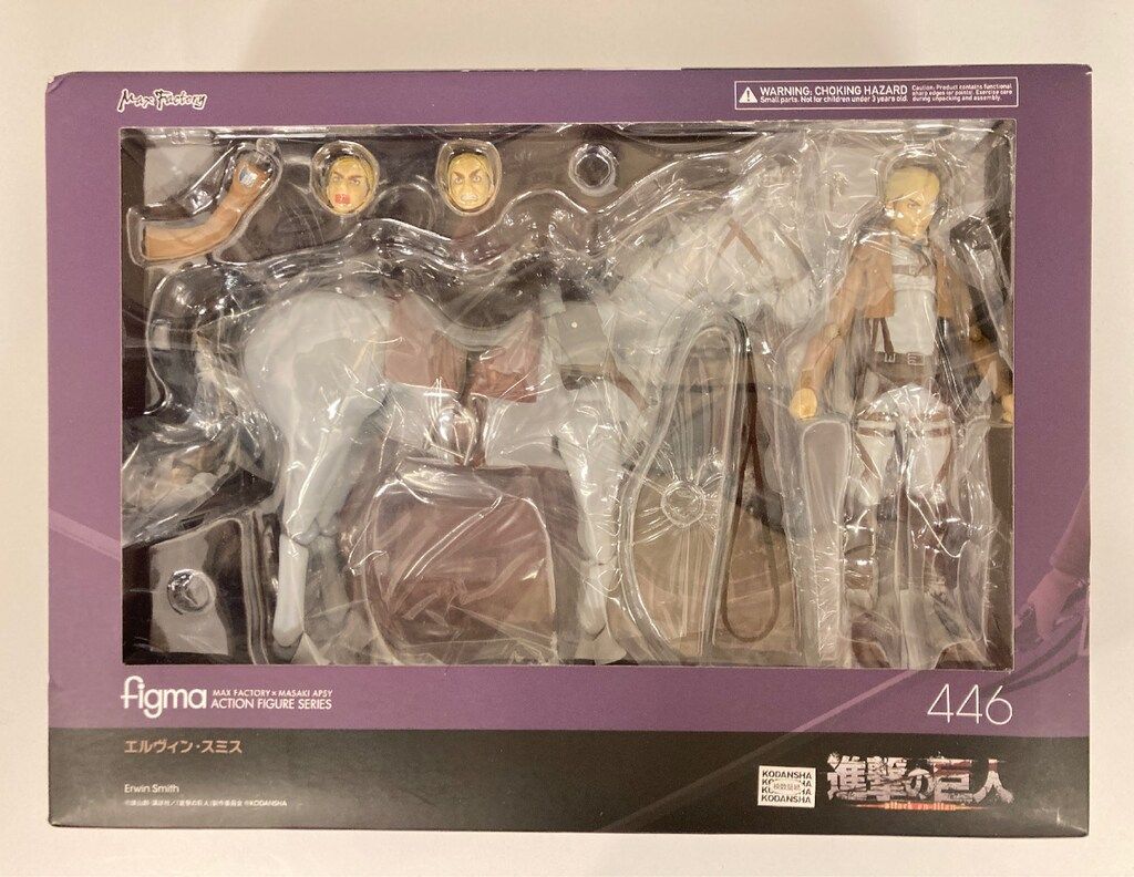 figma 446 エルヴィン・スミス 進撃の巨人 フィギュア