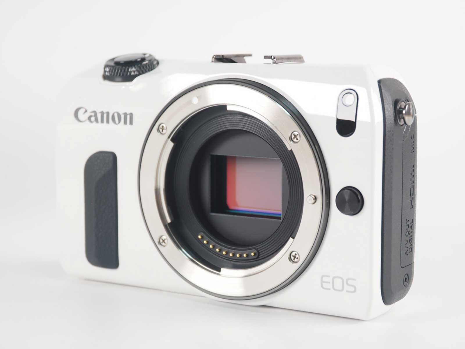 Canon EOS M + 22mm/18-55mm ダブルレンズキット Canonミラーレス