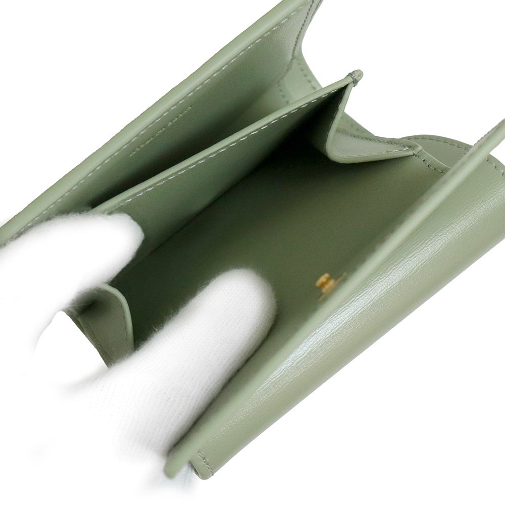 緑 ゴールド金具