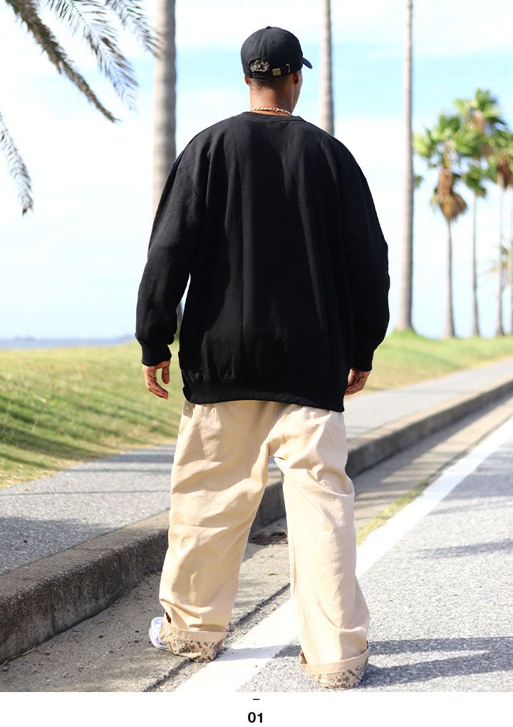 ACE FLAG 上下セット 長袖 トレーナー スウェット チノパン