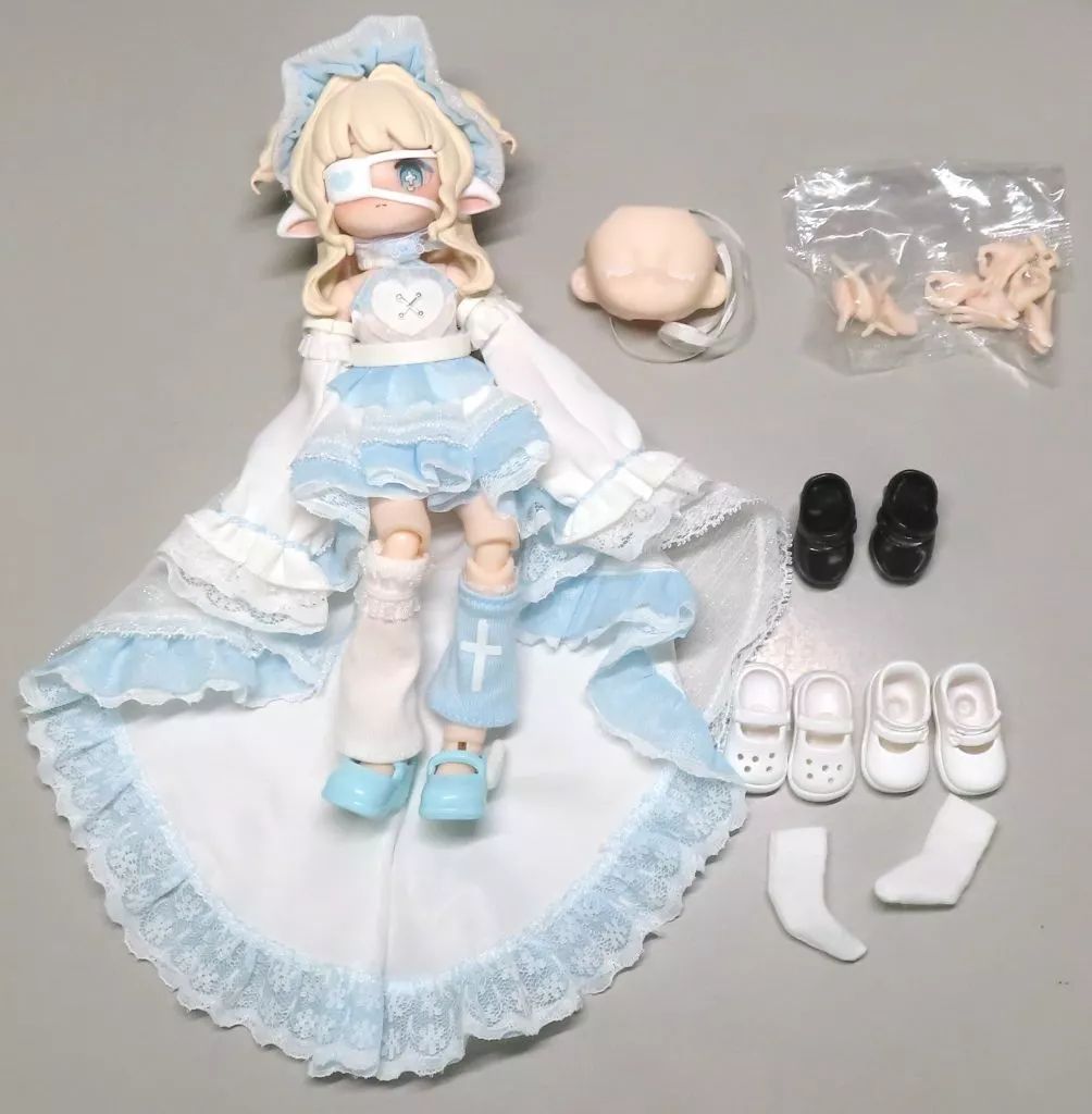 中古】トレーディングフィギュア 【シークレット】水色バイオ羊