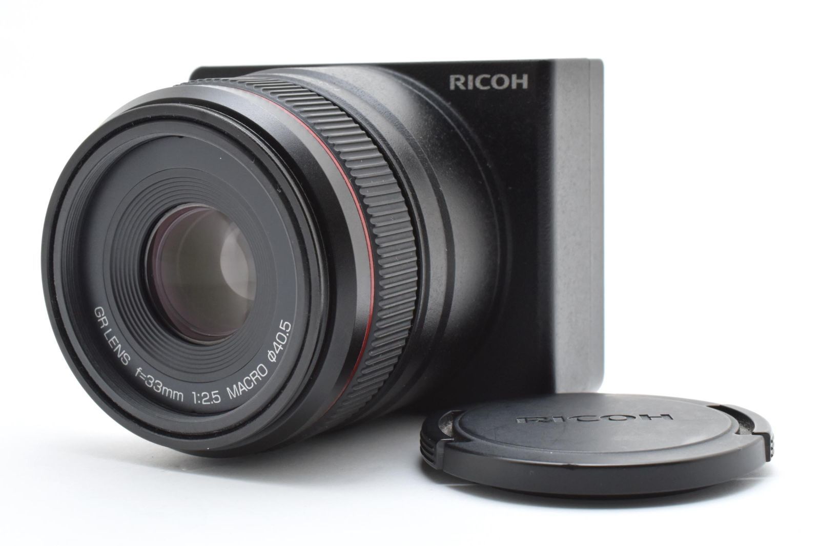 上 リコー RICOH GR LENS A12 50mm F2.5 MACRO レンズキャップ付き 完動品 72P92A509102