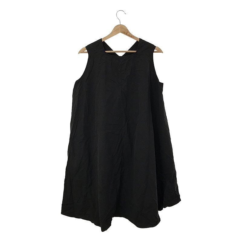 ENFOLD - ENFOLD / エンフォルド | ナイロン ノースリーブ プルオーバー | 38 | ブラック | レディース ENFOLD / エンフォルド | ナイロン ノースリーブ プルオーバー