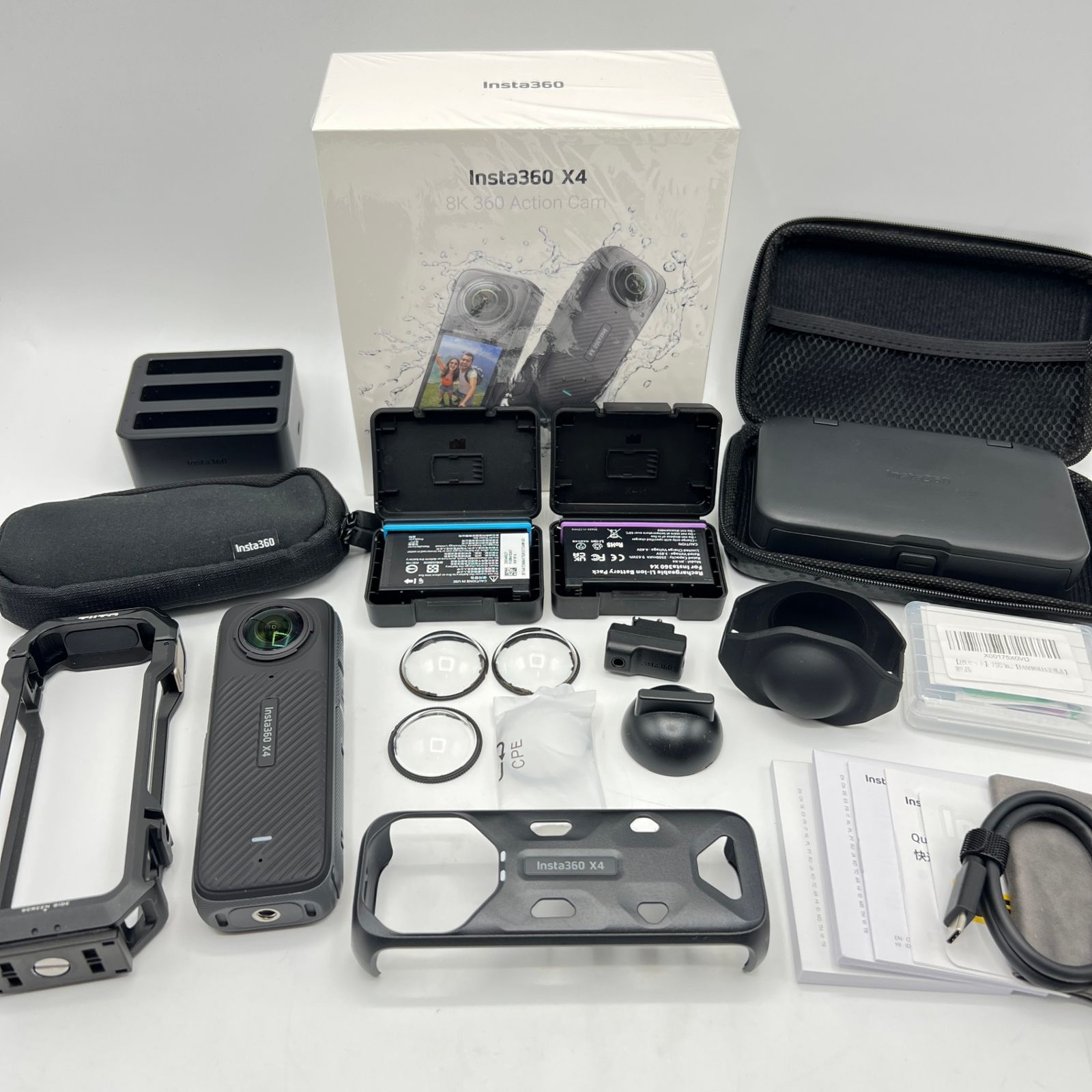 美品】Insta360 X4 CINSABMA 追加アクセサリー多数付属 360度 美品】Insta360 X4 CINSABMA 追加アクセサリー多数付属 360度
