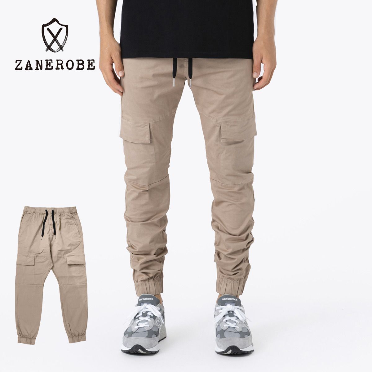 新品】 ZANEROBE ゼインローブ Sureshot Lite Cargo Jogger メンズ ベージュ 29-34 ジョガーパンツ パンツ -  メルカリ