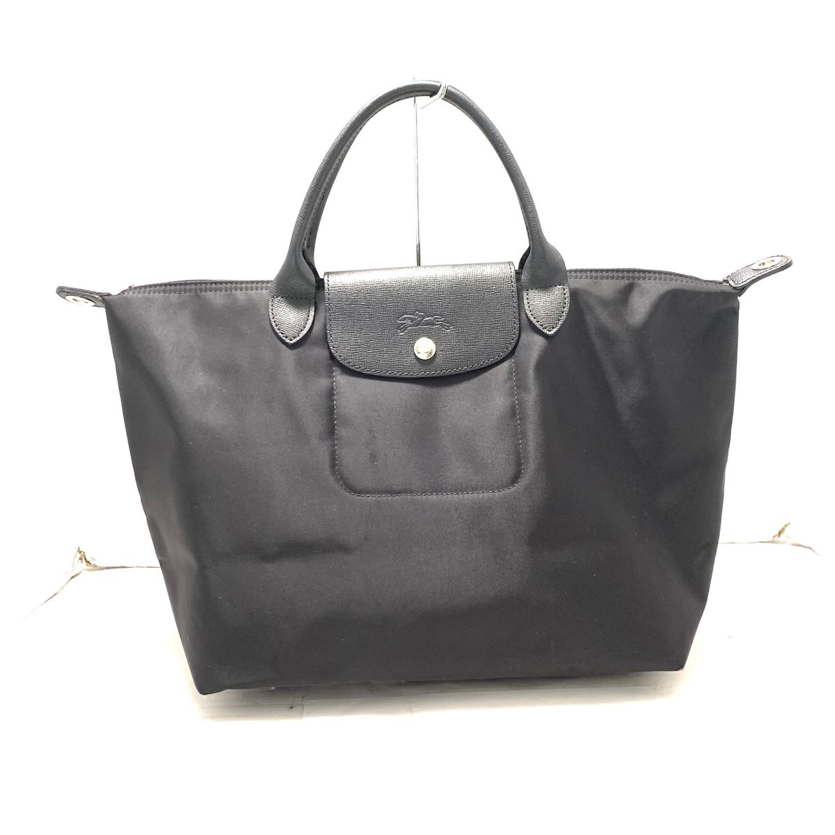 LONGCHAMP(ロンシャン) ハンドバッグ ル・プリアージュネオ 黒 ナイロン×レザー